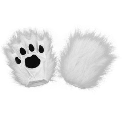 White Fingerless Paws