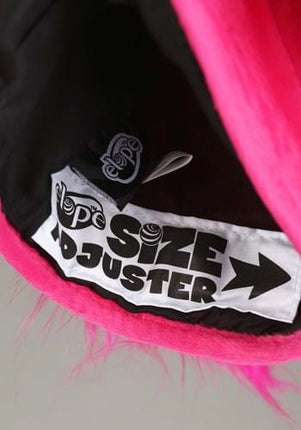 Flamingo Plush Hat- inside size adjuster