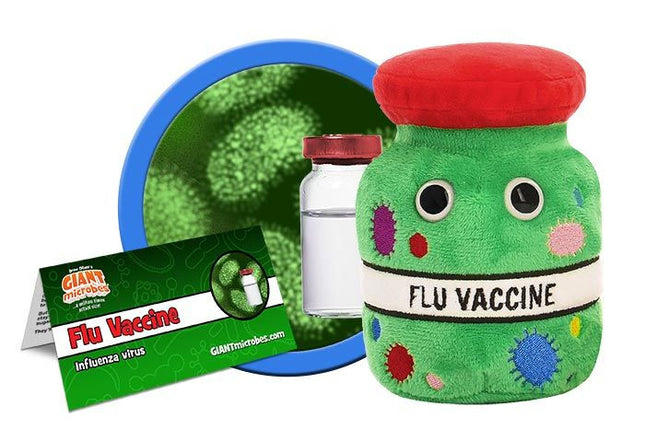 Flu Vaccine- With Informational Tag