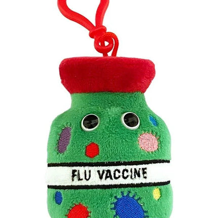 Flu Vaccine Keychain- Front View