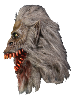 Creepshow Fluffy Deluxe Latex Mask with hair left side