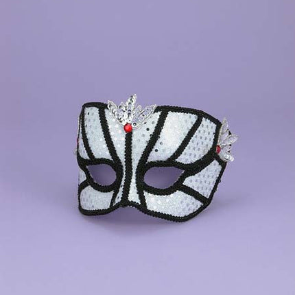 VENETIAN COUPLE MASK SV/BK