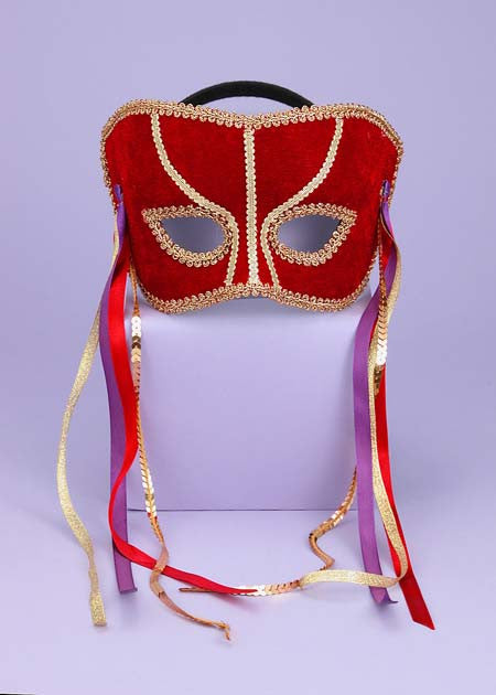 VENETIAN COUPLE MASK GD TRIM
