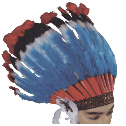 HEADDRESS DELUXE NATIVE AMERIC