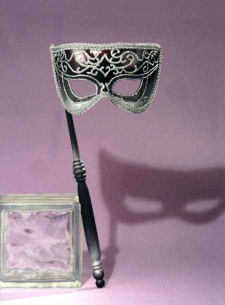 VENETIAN MASK SILVER