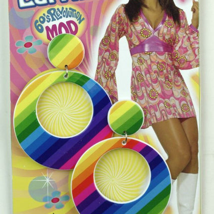 MOD RAINBOW EARRINGS
