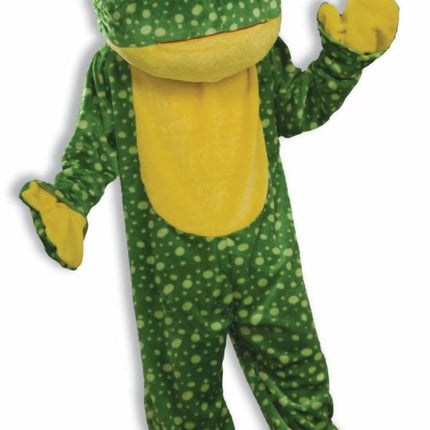 DELUXE PLUSH FROG MASCOT Front View