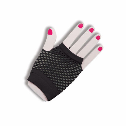 GLOVES FINGERLES FISHNT BLACK