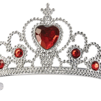 RUBY HEART TIARA CHILD