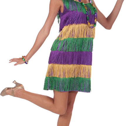 MARDI GRAS FLAPPER ADULT