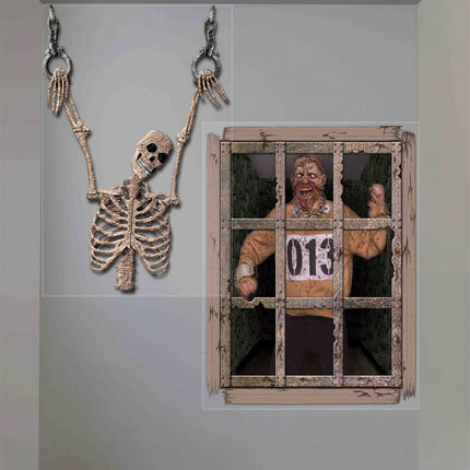 GRUESOME WALL DECOR 4ft X 5.3ft