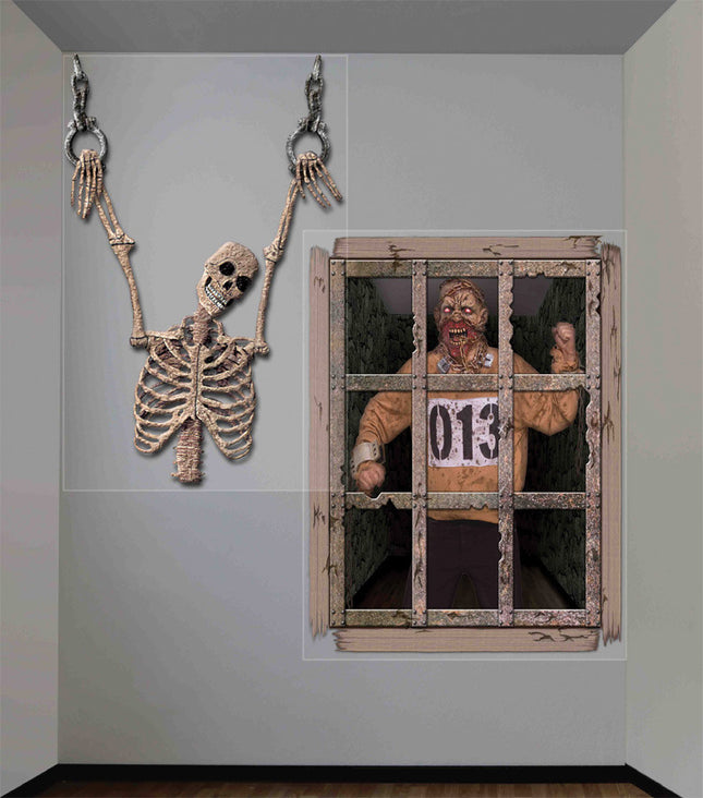 GRUESOME WALL DECOR 4ft X 5.3ft