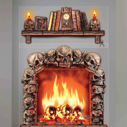 HAUNTED WALL DECOR 4ft X 5.3ft