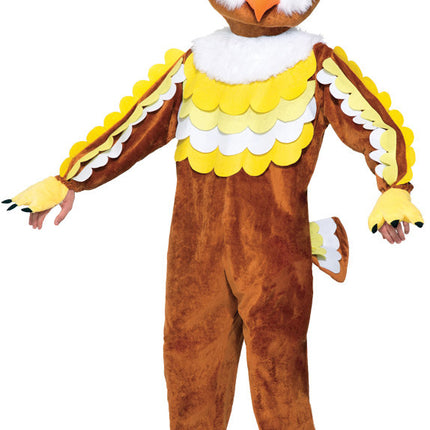 OWL GIVE A HOOT MASCOT Front View