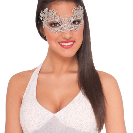 LACE MASK SILVER