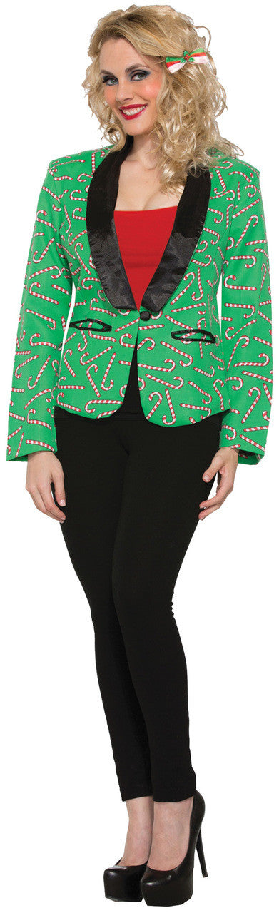 Women's Candy Cane Blazer
