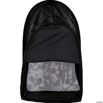 Foggy Skull Tombstone- back view