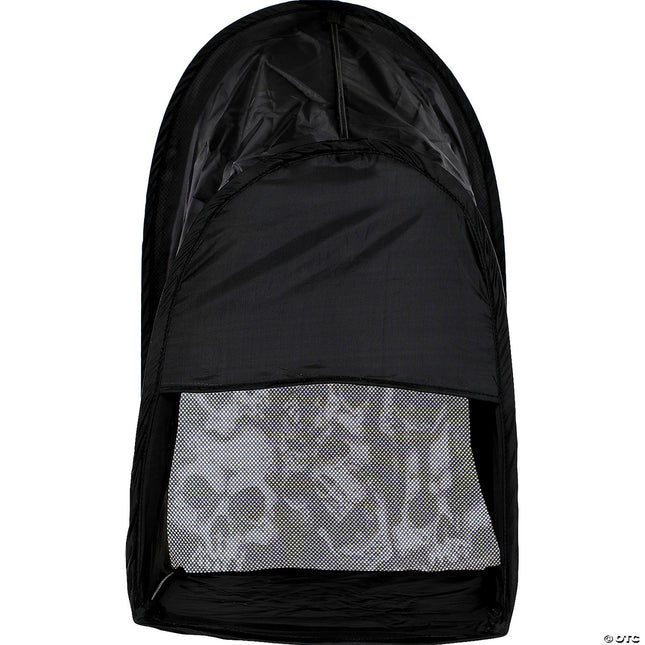 Foggy Skull Tombstone- back view