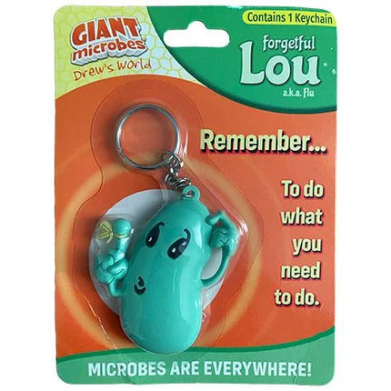 Forgetful Lou Keychain front of package