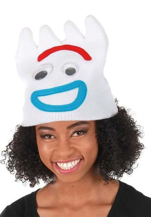 Toy Story- Forky Knit Hat- worn by adult model