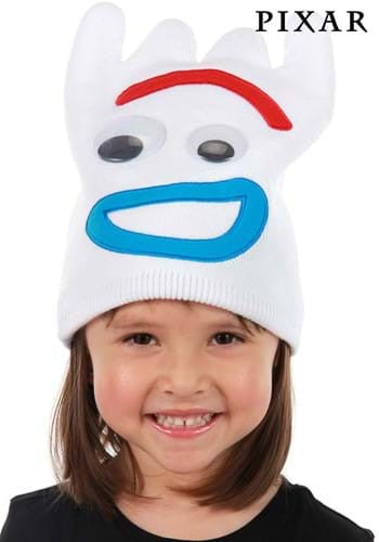 Toy Story- Forky Knit Hat- worn by child model, girl