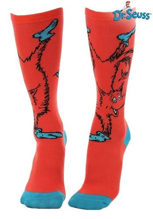 Dr. Seuss- Fox in Socks Knee High Socks- worn by model