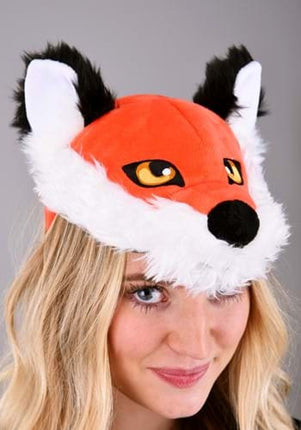 Fox Plush Headband & Tail Kit- headband up close