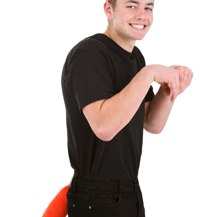 Fox Plush Headband & Tail Kit- worn by adult male model