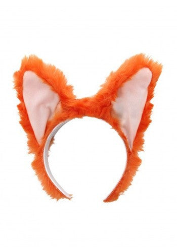 Sound Activated Moving Fox Ears Headband- front view