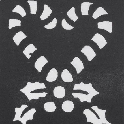 Christmas Candy Cane Stencil