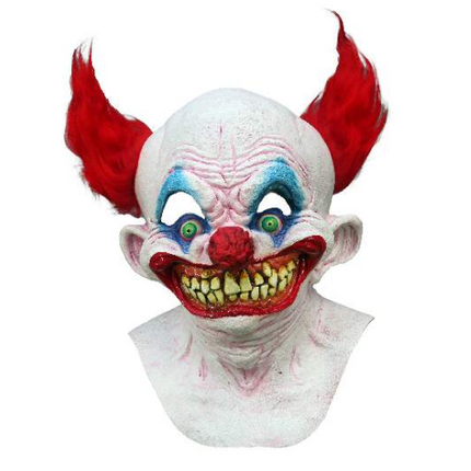 Chingo the Clown Mask- front view