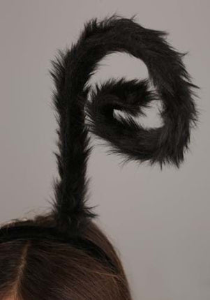Fuzzy Antennae Headband- antennae close up 