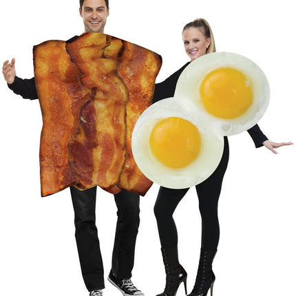 Bacon and Eggs Couples Costume