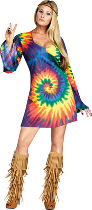 Groovy Gal Tie Dye Dress