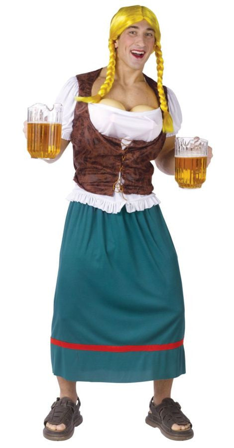 Bavarian Beauty Costume w/ Beer Bust ~