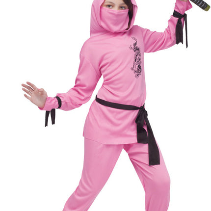 Pink Ninja Child Costume