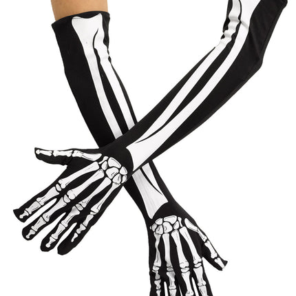 Skeleton Opera Gloves