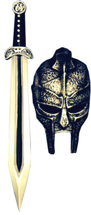 Gladiator Mask & Sword Set