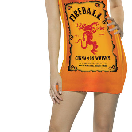 Fireball Bottle Dress Costume