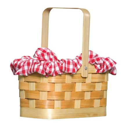 PURSE GINGHAM BASKET