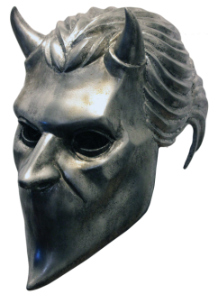 Left-side view of Nameless Ghouls Ghost Resin Mask