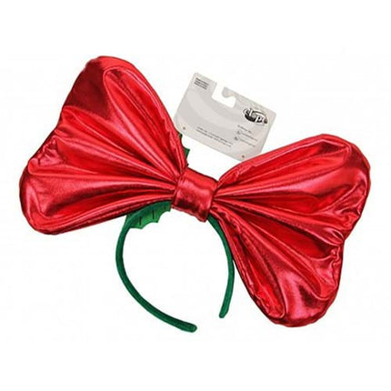 Giant Christmas Bow Headband- back view