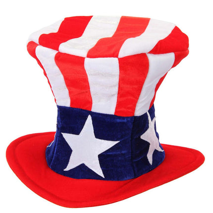 Giant Uncle Sam Plush Hat