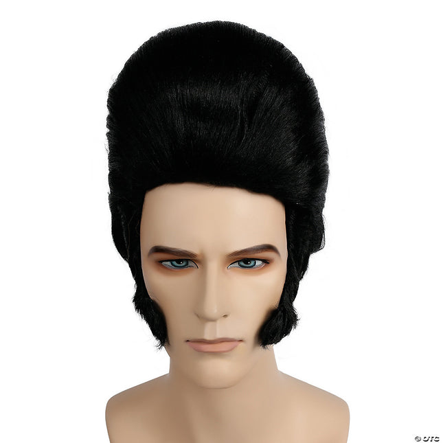 Gigantic 50's Rocker Wig- black
