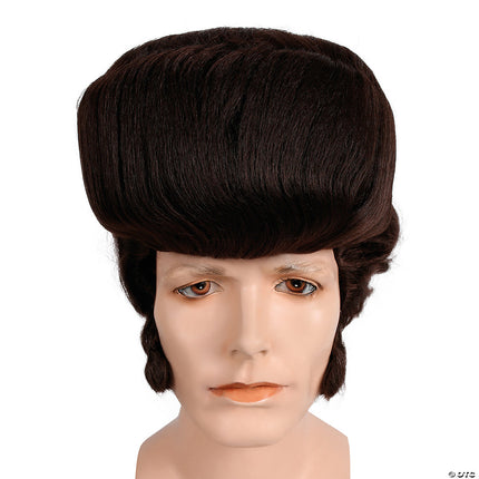 Gigantic 50's Rocker Wig- dark brown
