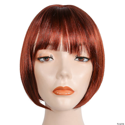 Gina Wig- bright flame red