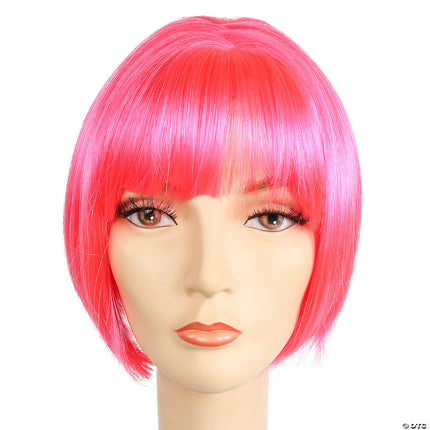 Gina Wig- hot pink neon