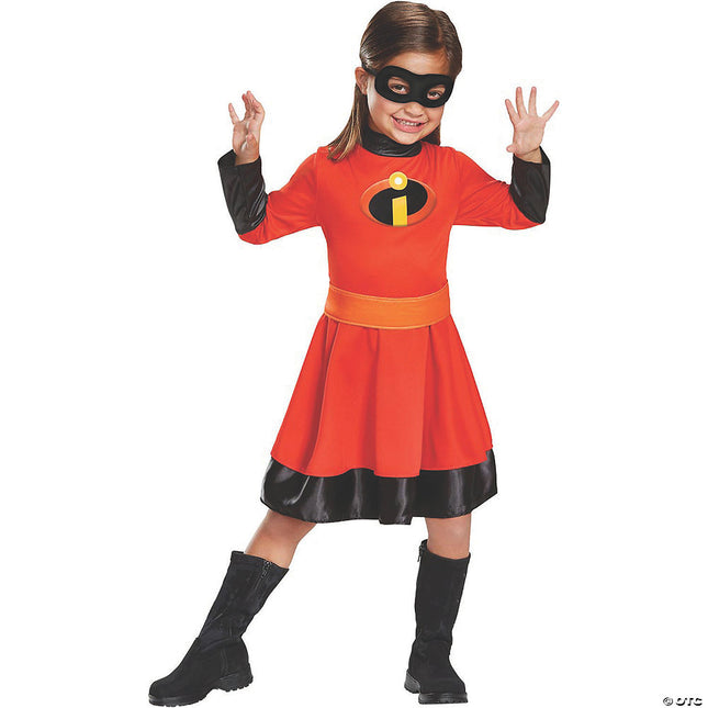 The Incredibles- Toddler Violet Costume Dress- front view