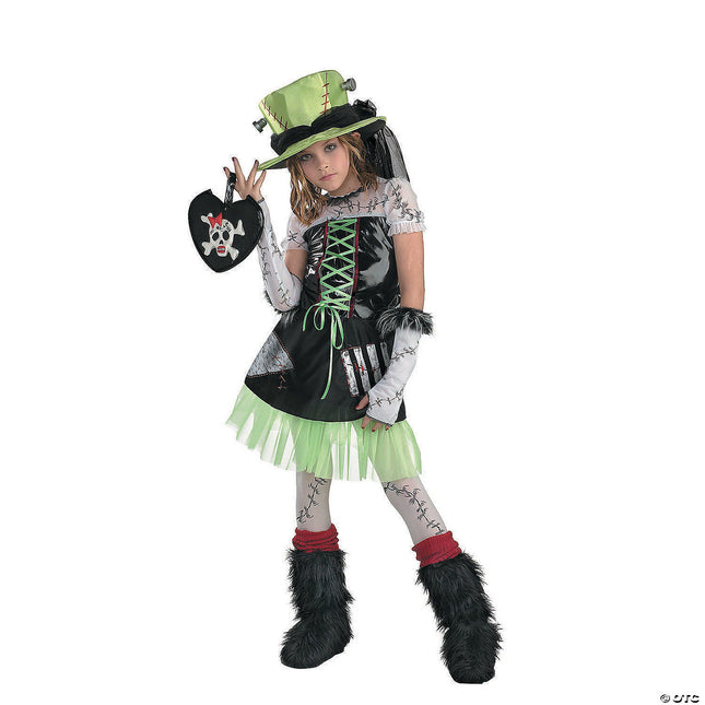 Deluxe Monster Bride Child Costume