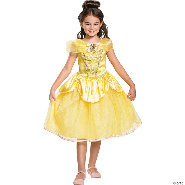 Disney Classic Belle Child Costume- front view
